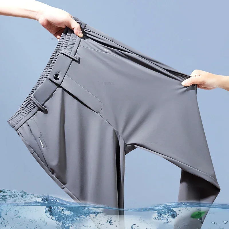 Zylo Men's Casual Trousers – Lightweight Quick-Drying Comfort 0
