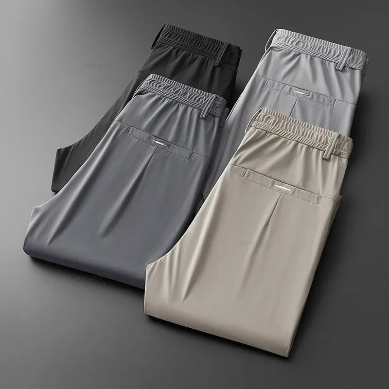 Zylo Men's Casual Trousers – Lightweight Quick-Drying Comfort 5