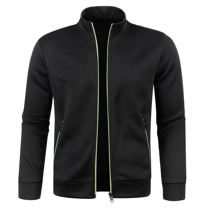 Zylo Men's Color Block Sweater Jacket – Stylish Warmth for Casual Outings 1