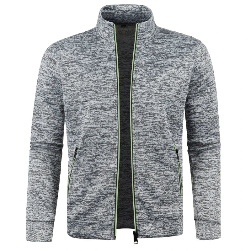 Zylo Men's Color Block Sweater Jacket – Stylish Warmth for Casual Outings 4