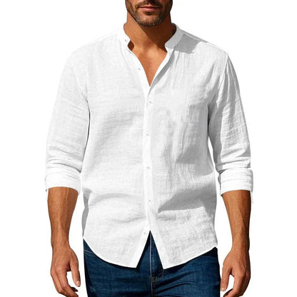 Zylo Men's Shirt – Lightweight Linen Blend for Comfort and Style 5