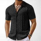 Black Cable Knit