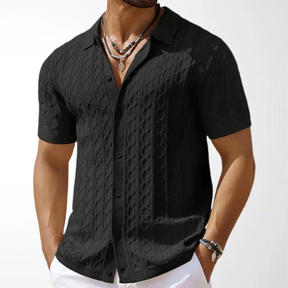 Zylo Men's Striped Polo Shirt – Breathable Comfort for Summer Activities 21
