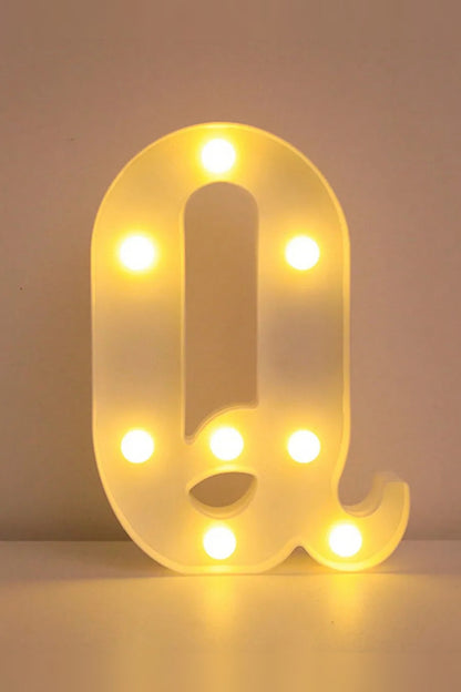 Light-Up Letters with LED Dots – Letters, Numbers and Symbols