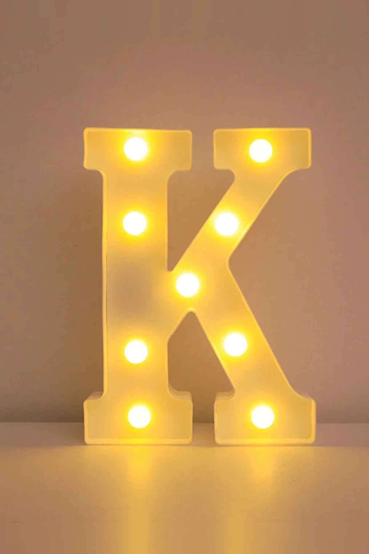 Light-Up Letters with LED Dots – Letters, Numbers and Symbols