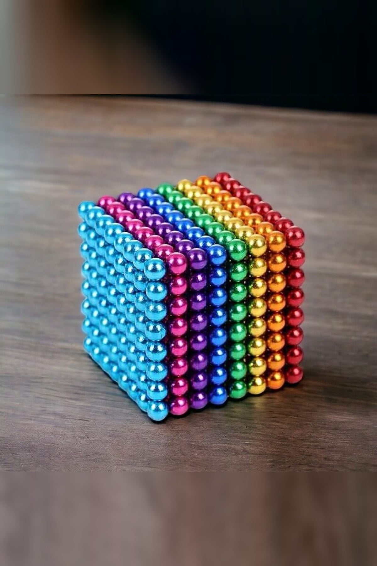 Rainbow Magnetic Balls Set – Soft Magnetic Balls for Creative Play