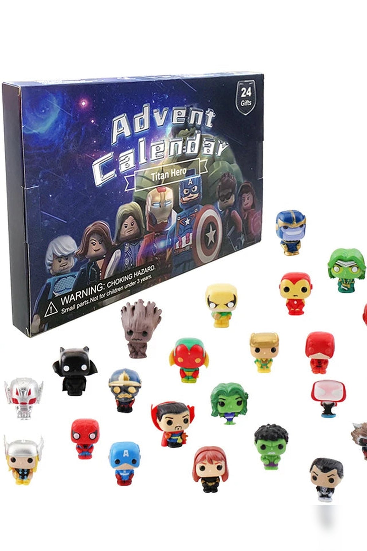Marvel Advent Calendar Kids 2026 – 24 action figures for creative play