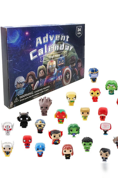 Marvel Advent Calendar Kids 2026 – 24 action figures for creative play