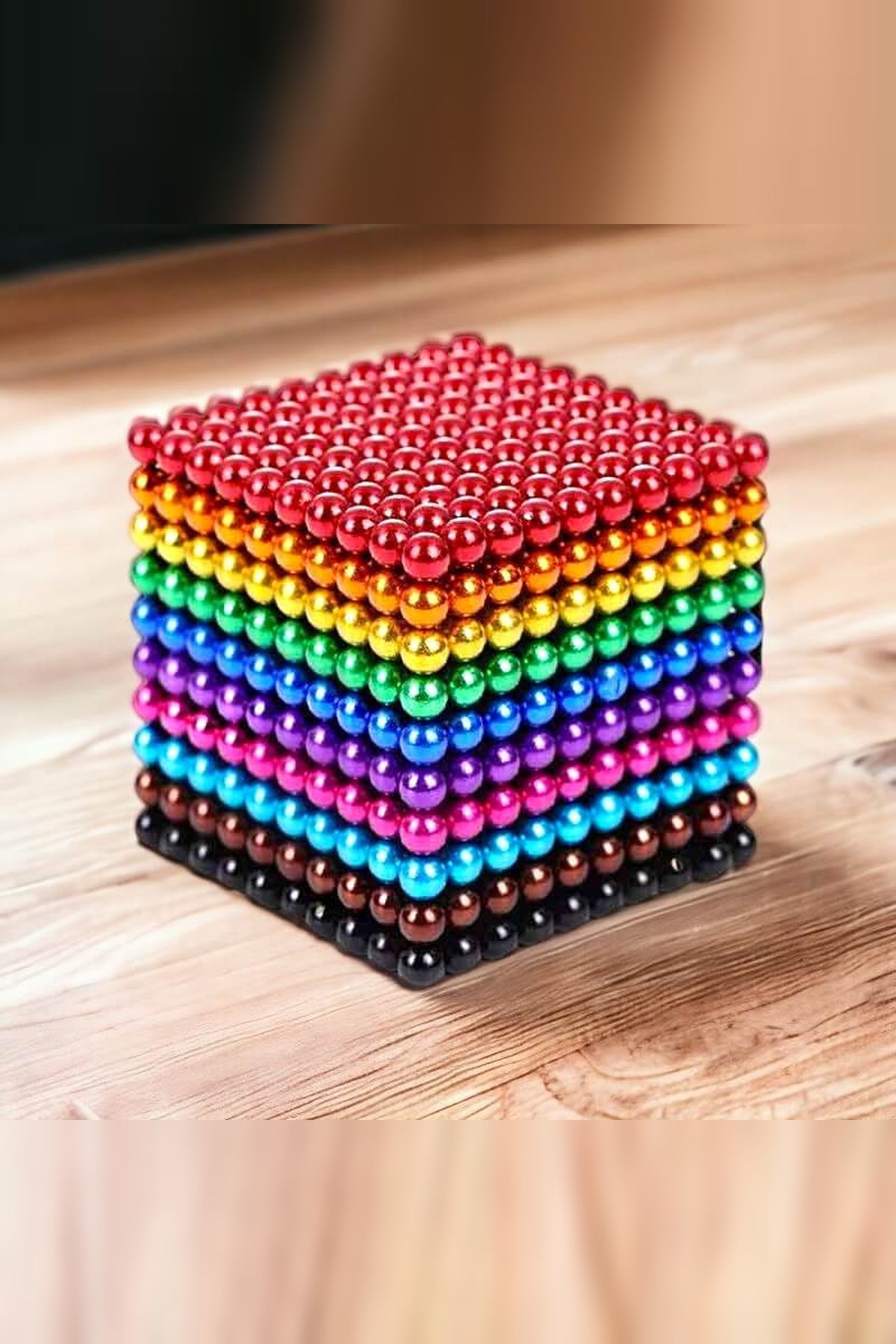 Rainbow Magnetic Balls Set – Soft Magnetic Balls for Creative Play