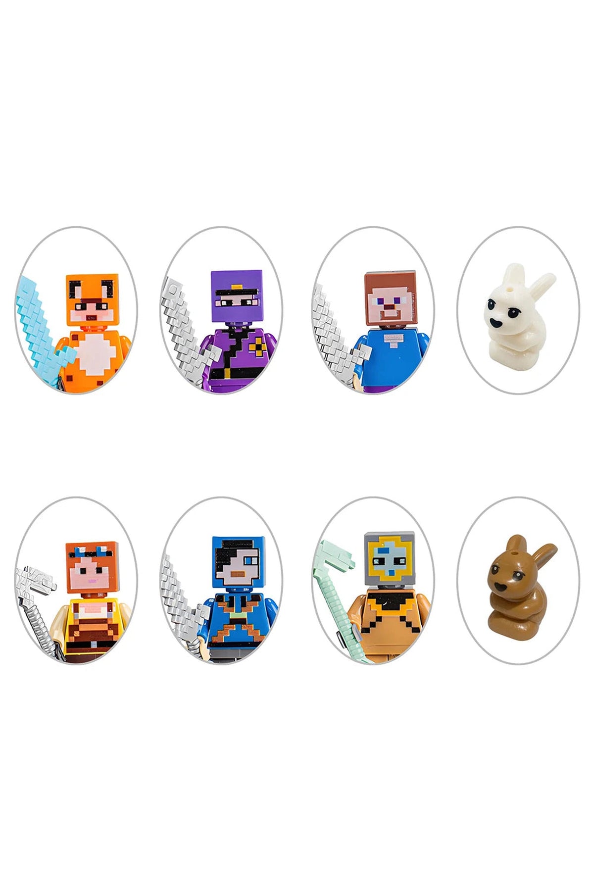 Pixel Figures Advent Calendar – 24 Characters and Animals