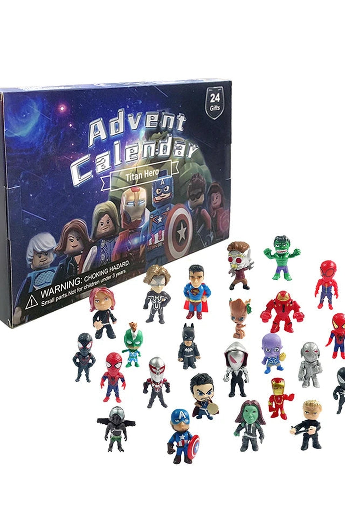 Marvel Advent Calendar Kids 2026 – 24 action figures for creative play