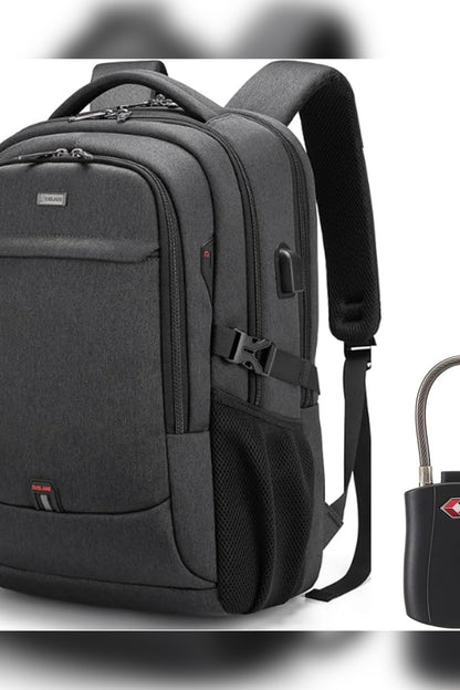 Backpack - Water-Resistant Travel Laptop Carrier