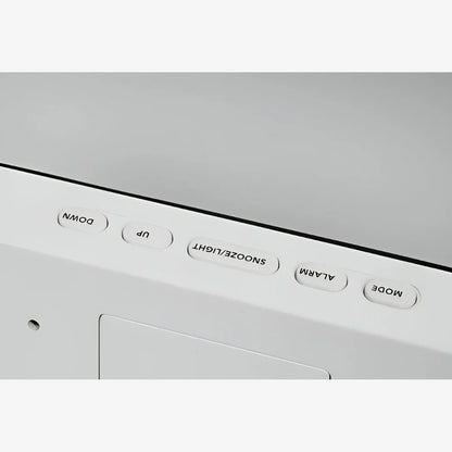 Bedside Digital Clock – LED display, colour night light, dual alarms