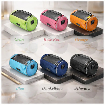 Bicycle Handlebar Bag – waterproof storage, touchscreen compatible