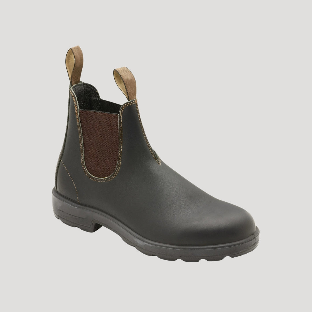 Boots Men - Chelsea Boots with Elastic Sides and Pull Tabs