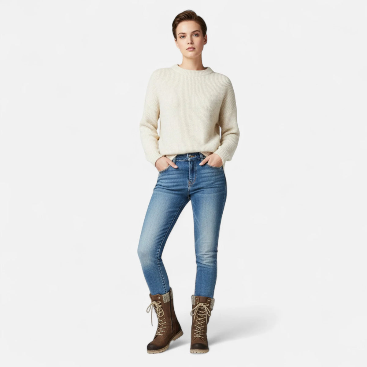Boots Women - Waterproof Winter Boots with Non-Slip Sole