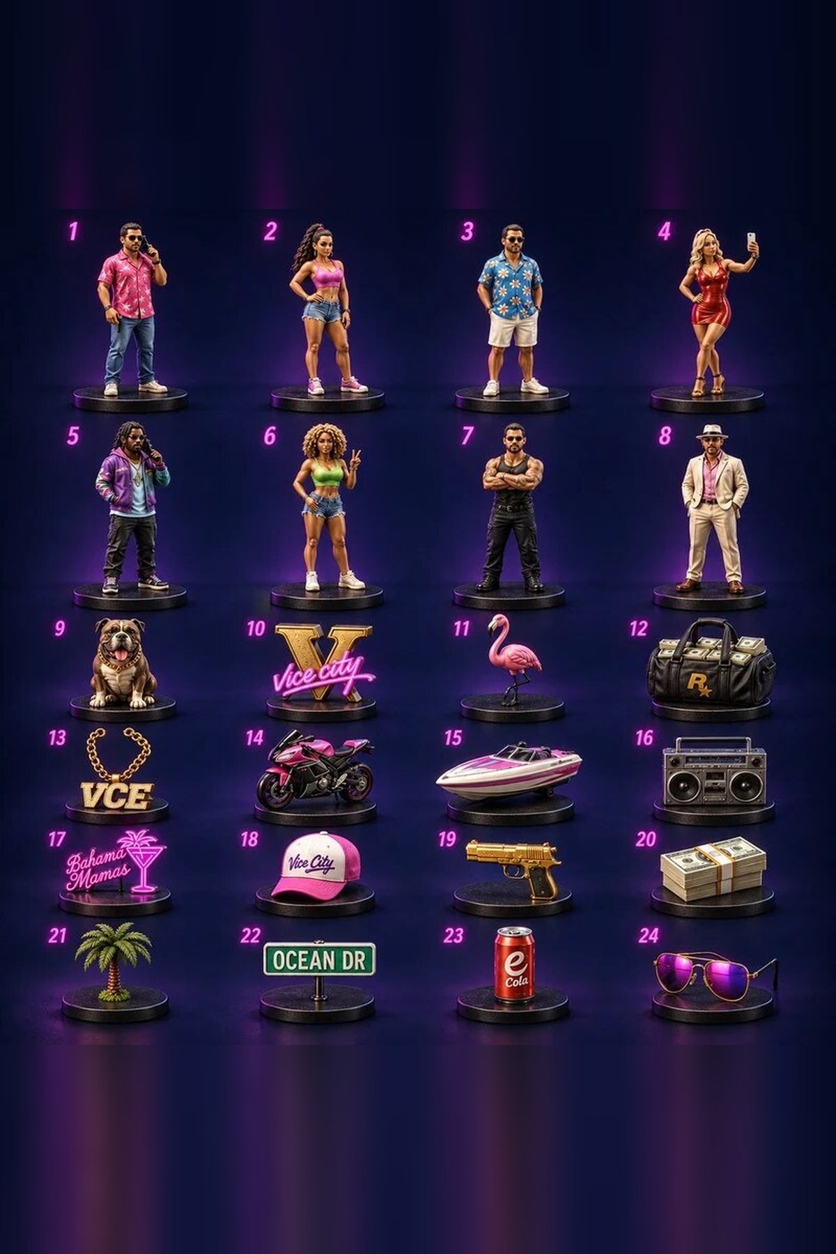 Gaming Advent Calendar 2026 – 24 Collectible Figures for Gamers