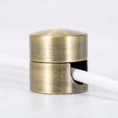 Cable Anchor Clips – durable aluminium, self-adhesive, keep cables organised