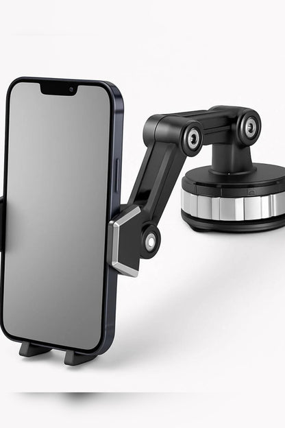 Car Phone Mount – suction cup holder, universal fit, 360° rotation
