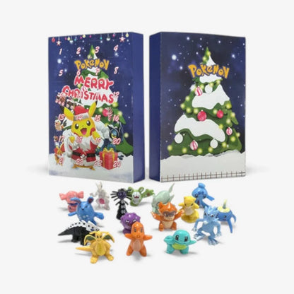 Character Figure Advent Calendar – collectible daily countdown, 24-piece
