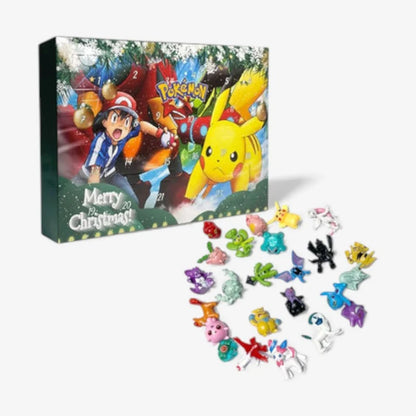 Character Figure Advent Calendar – collectible daily countdown, 24-piece