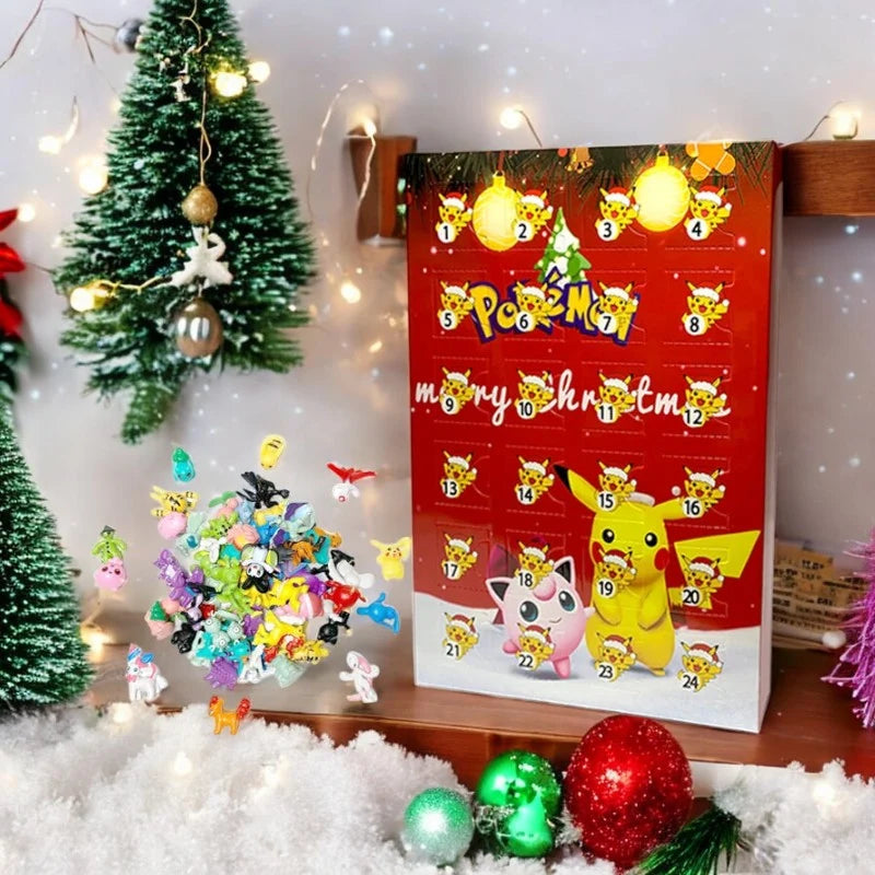 Character Figure Advent Calendar – collectible daily countdown, 24-piece
