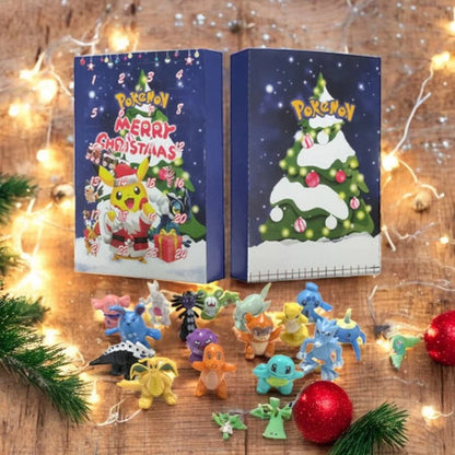 Character Figure Advent Calendar – collectible daily countdown, 24-piece