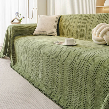 Chenille Sofa Cover – scratch-resistant, washable, soft touch