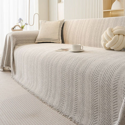 Chenille Sofa Cover – scratch-resistant, washable, soft touch