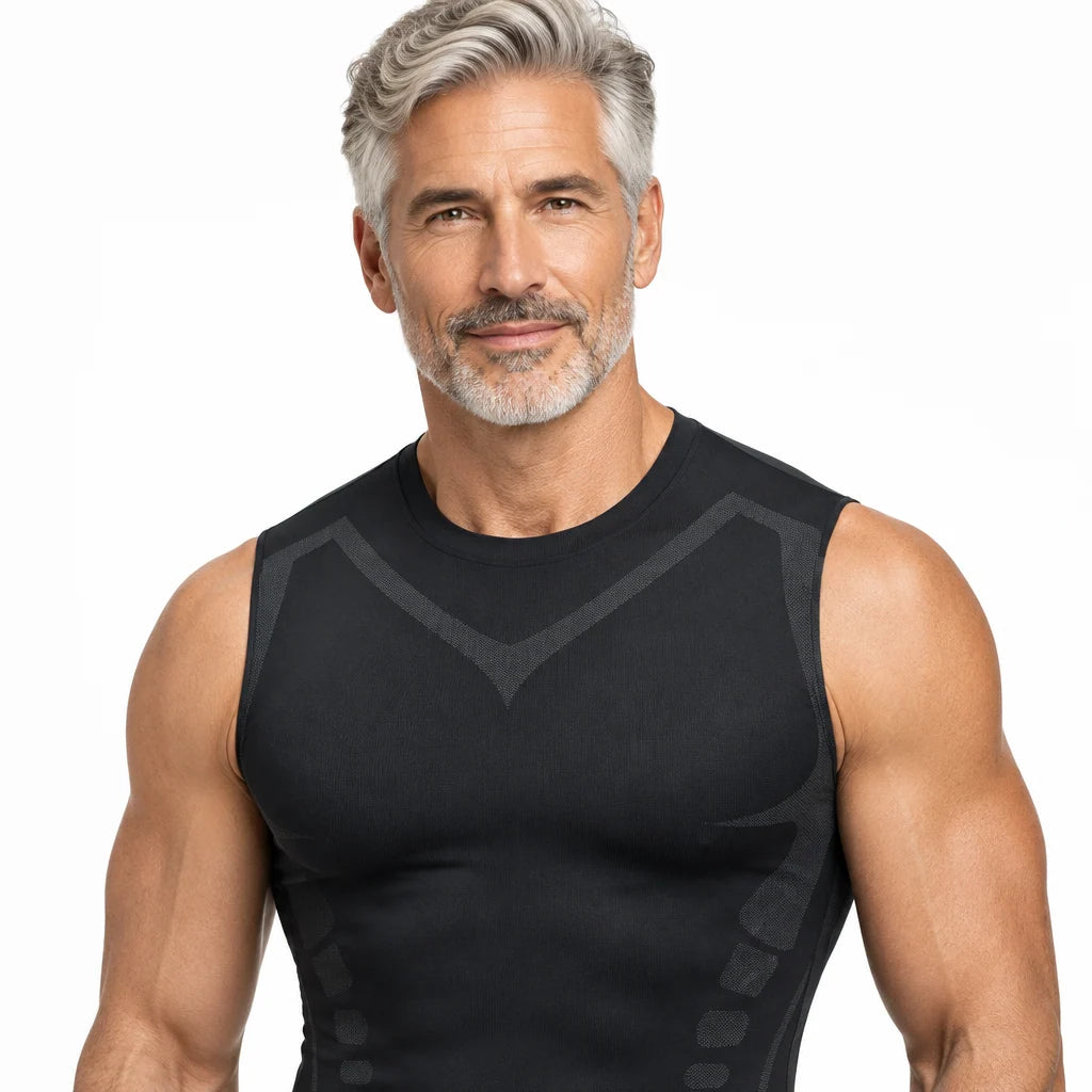 Compression Shirt Men - Body Shaping Toning Support
