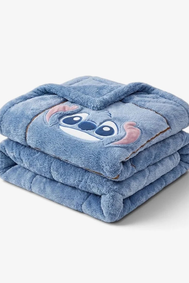 Convertible Fleece Blanket – folds to pillow, two cushions included