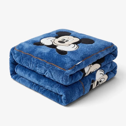 Convertible Fleece Blanket – folds to pillow, two cushions included