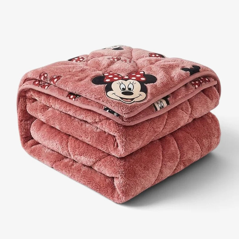 Convertible Fleece Blanket – folds to pillow, two cushions included