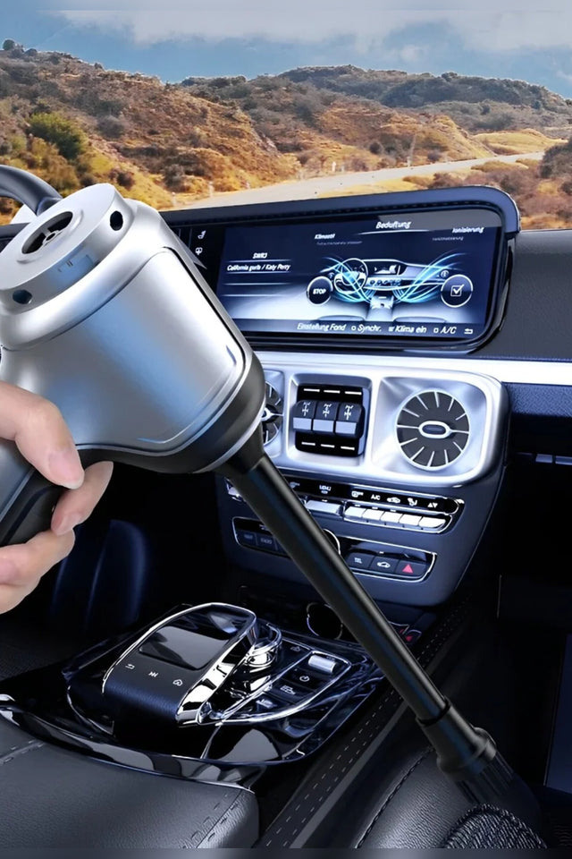 Cordless Handheld Vacuum – lightweight, high-power suction, car and home use