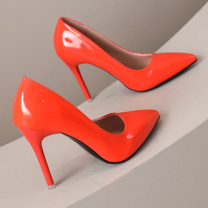 Court Shoes Women - Pointed Toe High Heel Pumps