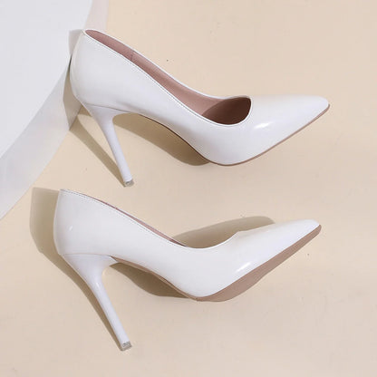 Court Shoes Women - Pointed Toe High Heel Pumps