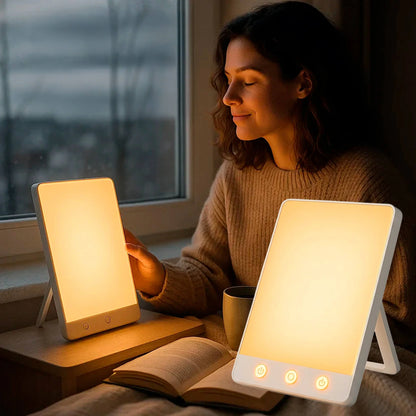Daylight Therapy Lamp – 10,000 lux, dimmer, timer function
