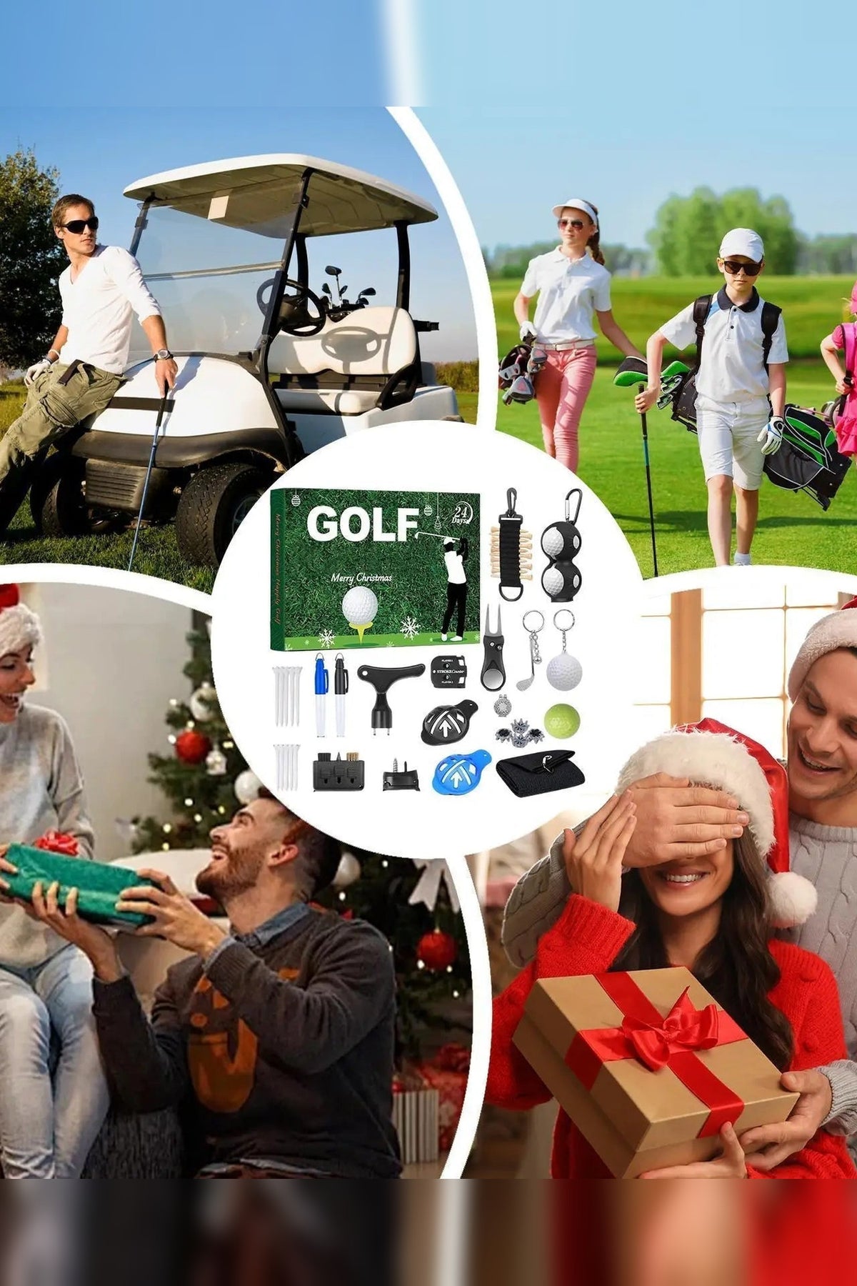 Golf Advent Calendar – 24 accessories for the range and the course