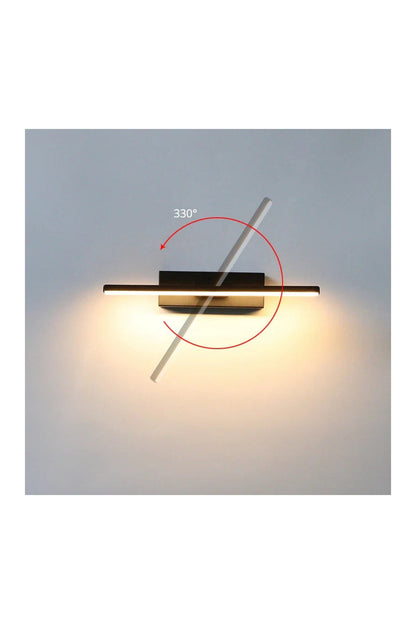 Adjustable Wall Light – 330° swivel head, three colour temperatures