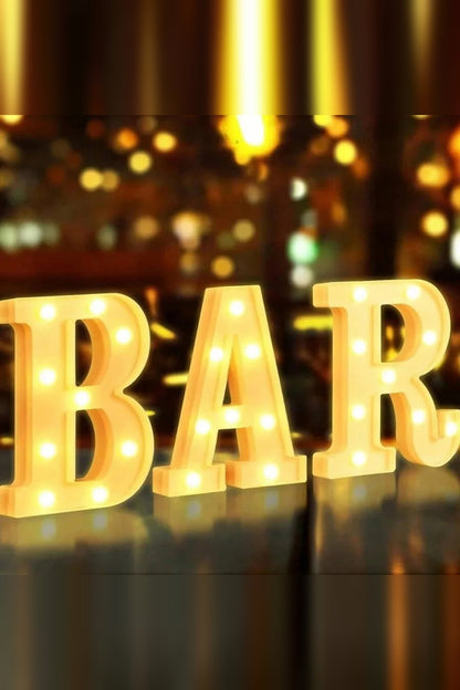 Light-Up Letters with LED Dots – Letters, Numbers and Symbols