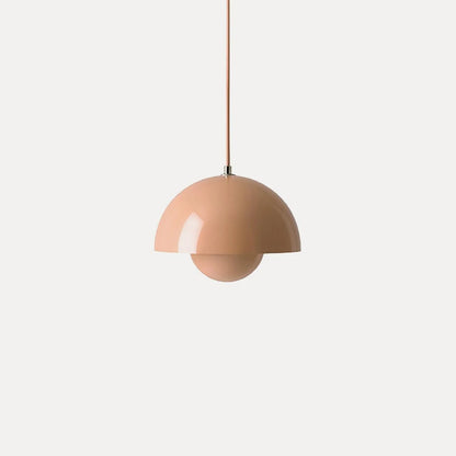 Dome Shade Pendant – floating globe, adjustable, hardwired