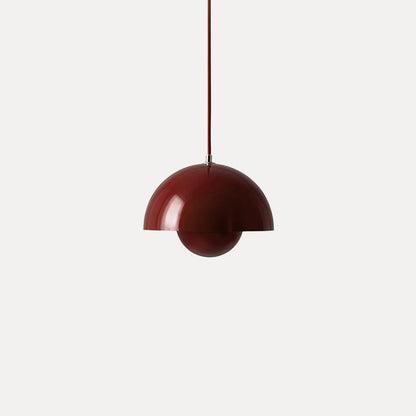 Dome Shade Pendant – floating globe, adjustable, hardwired