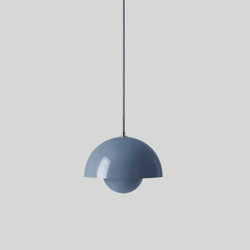 Dome Shade Pendant – floating globe, adjustable, hardwired
