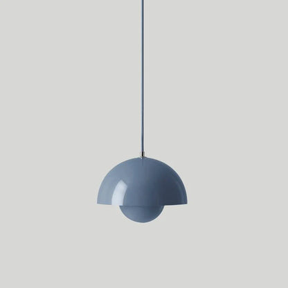 Dome Shade Pendant – floating globe, adjustable, hardwired
