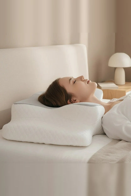 Orthopaedic Neck Pillow – Memory Foam, Contoured