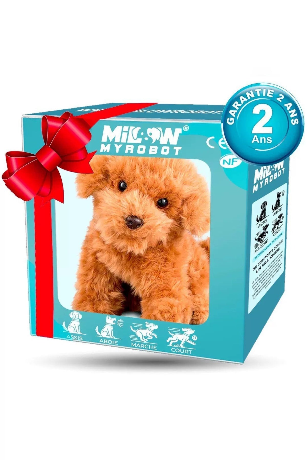 Walking and Barking Plush Dog – Responds to Touch