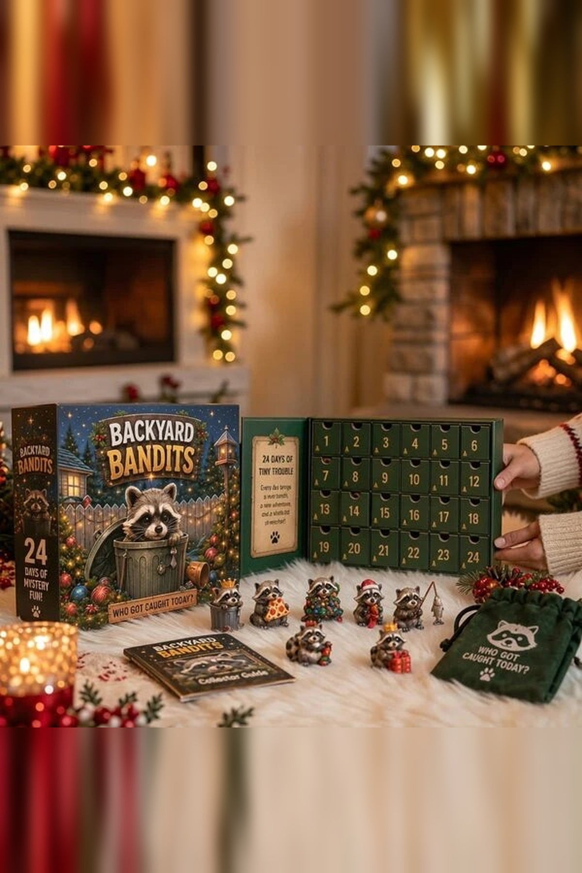 Raccoon Advent Calendar 2026 – 24 Collectible Figures