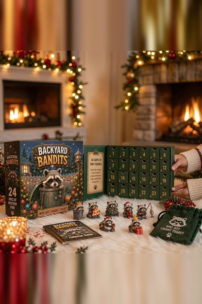 Raccoon Advent Calendar 2026 – 24 Collectible Figures