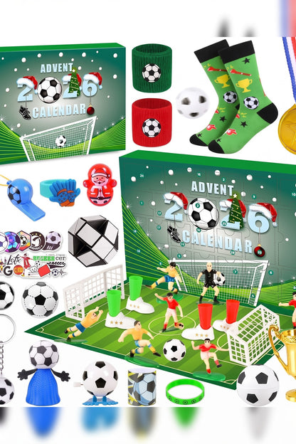 Football Advent Calendar – 24 accessories and a fold-out pitch