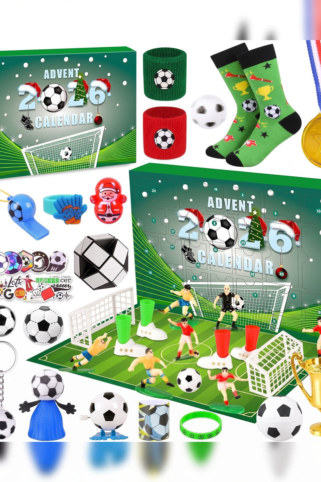 Football Advent Calendar – 24 accessories and a fold-out pitch